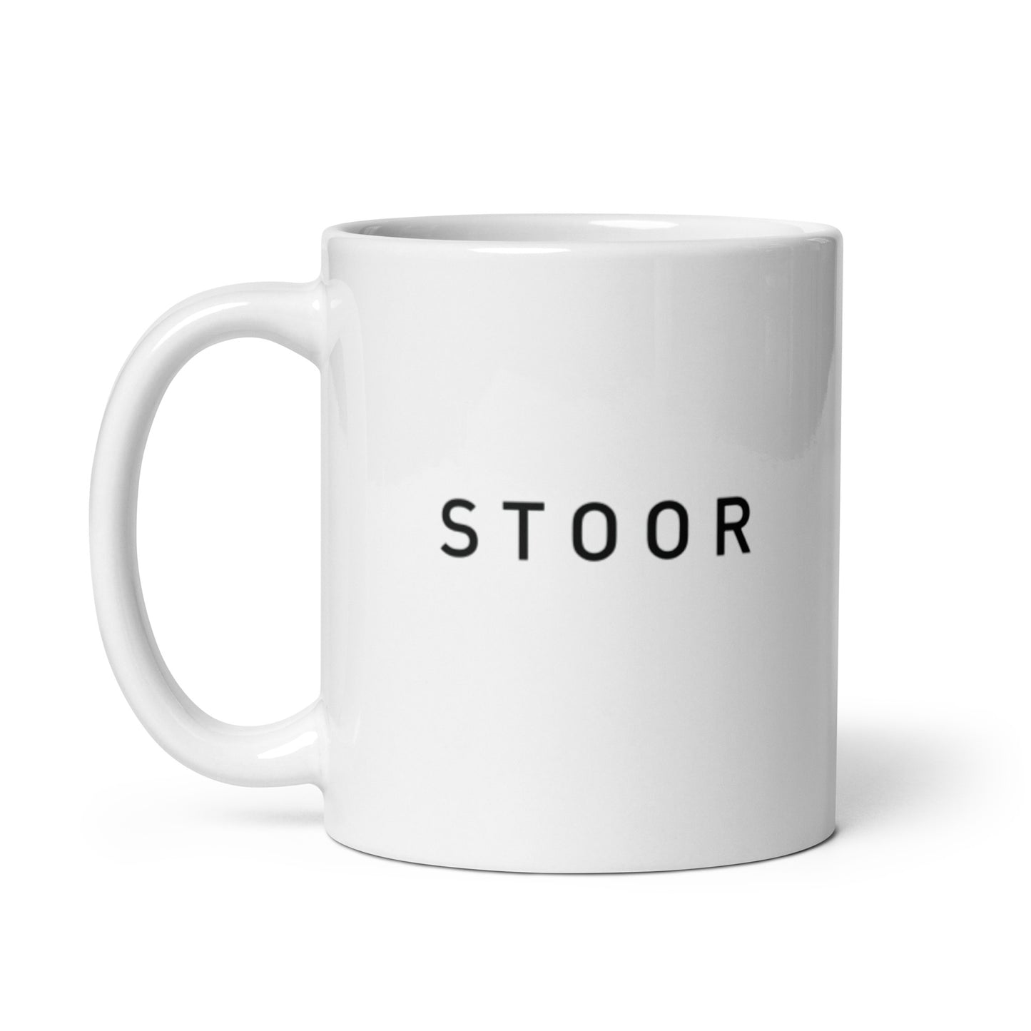 STOOR Logo Mug - Glossy White